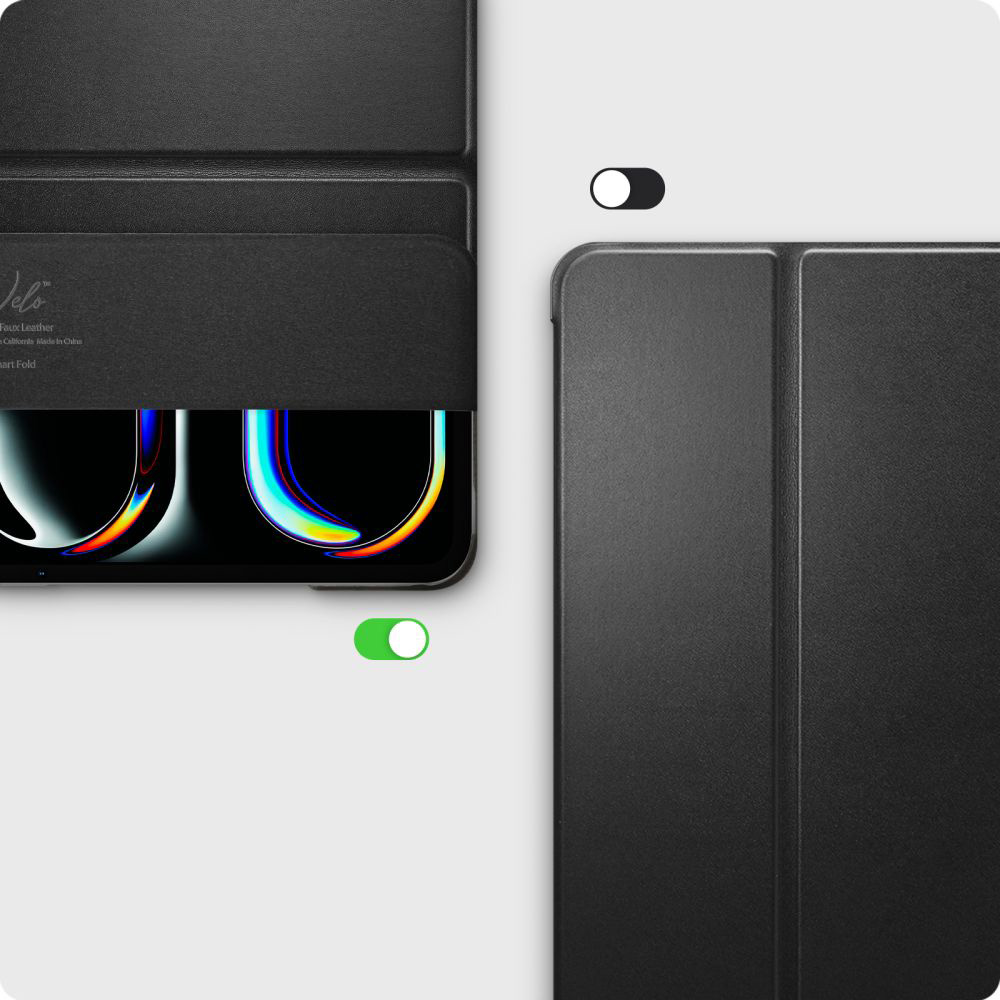 Etui do iPad Pro 13" 7 gen. 2024, Spigen Smart Fold, czarne